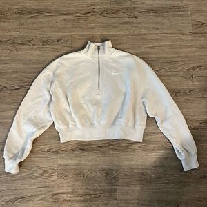 Nike Phoenix Sportswear Fleece - Cropped Zip-Up Sweatshirt